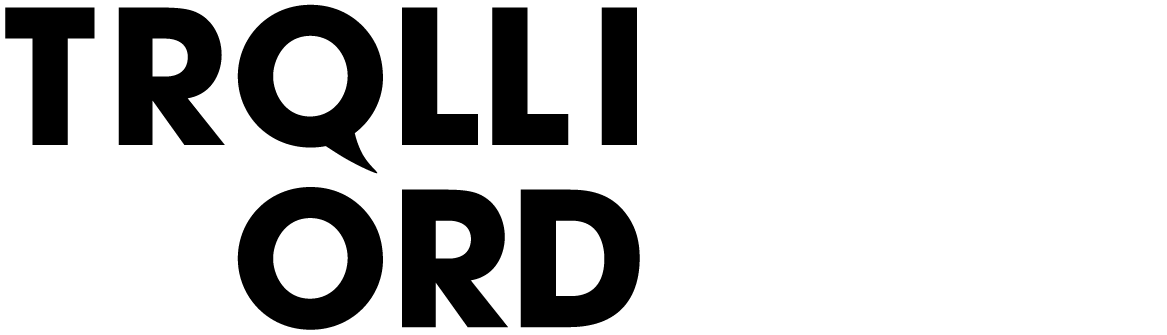 Logo Troll i ord