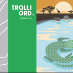 Fortellerkort i storformat - Krokodilla og reven